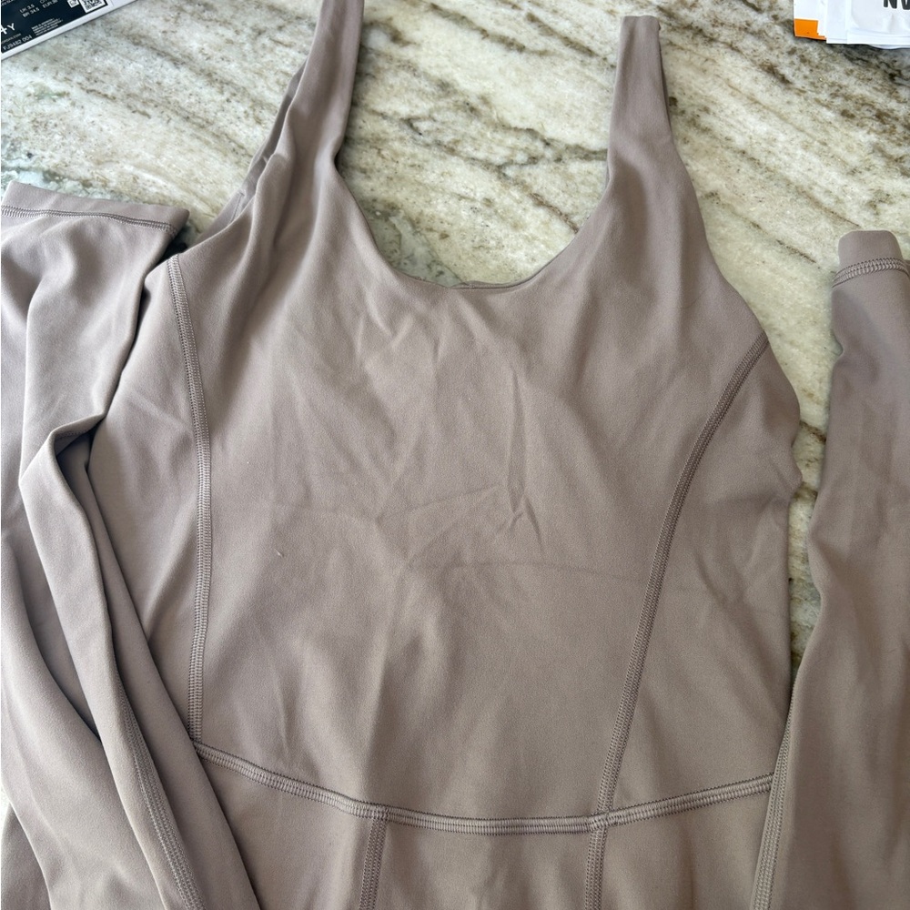 Aritzia Golden Taupe Bodysuit